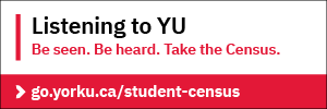 Listening to YU. Be seen. Be heard. Take the Census